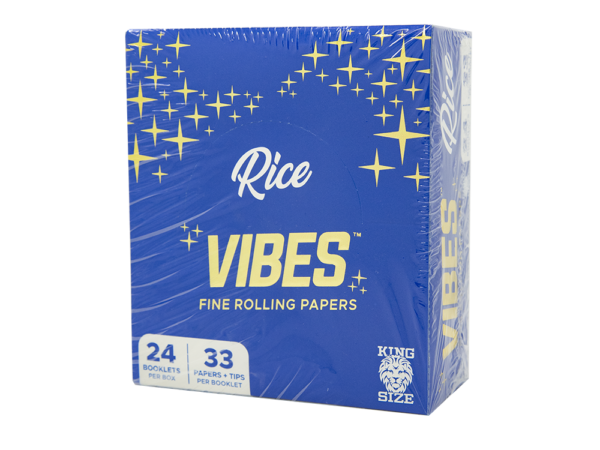 Vibes Rice King Size Papers + Tips