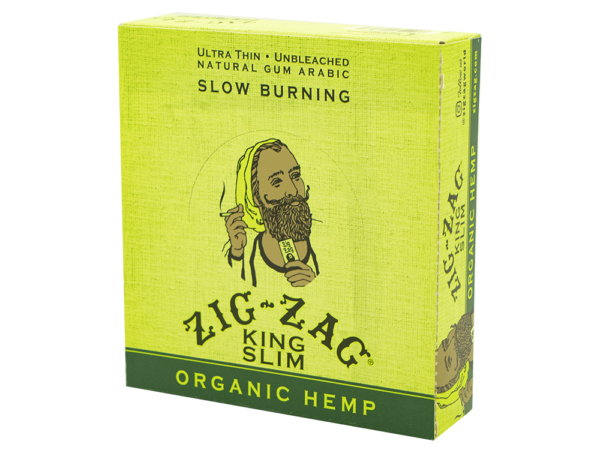 Zig Zag Slim King Organic Rolling Papers