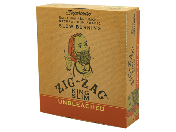 Zig Zag Unbleached King Slim Rolling Papers