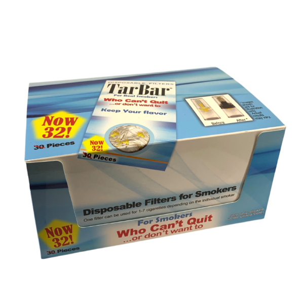 TarBar Disposable Filters 32 Pieces