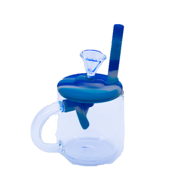 3" GLAS TEA CUP W/ HANDLE