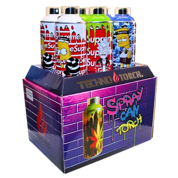 MINI SPRAY CAN TORCH 6CT - Image 12