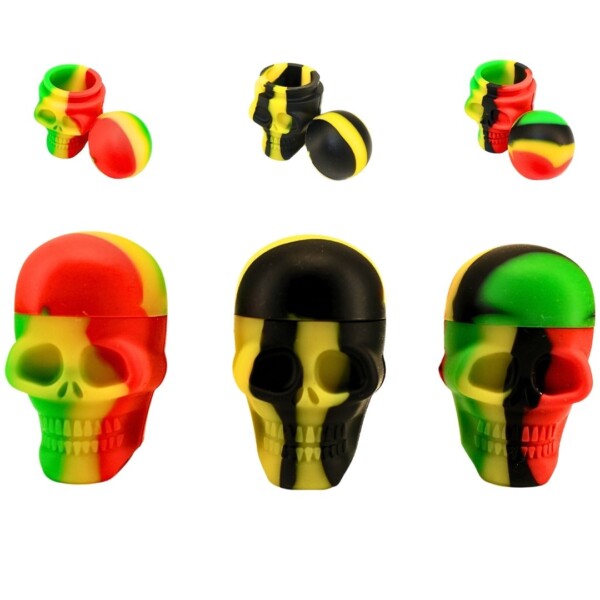 Silicone Skull Container 20ML