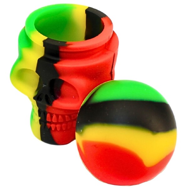 Silicone Skull Container 20ML - Image 2