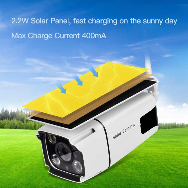 Kamerë Solare Wireless - Batteri - Figura 4