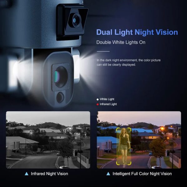 Kamerë Solare me WiFi NiView Dual Lense 8.0MP - Figura 5
