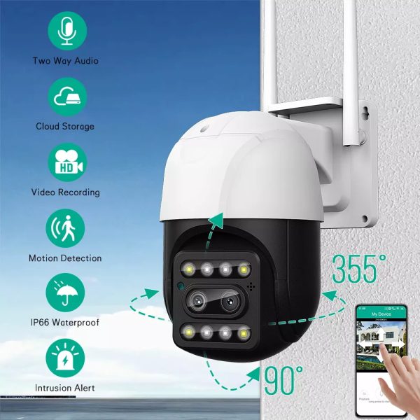Kamera 5MP Dual-Lens 10x ZOOM Wireless - Figura 13